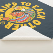 Bert und Ernie | Seien Sie freundlich Sherpadecke (3/4)