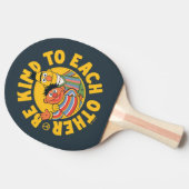Bert und Ernie | Seien Sie freundlich Tischtennis Schläger (Seitenansicht)