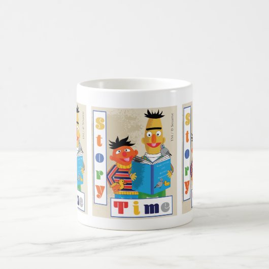 Bert und Ernie Story Time Kaffeetasse (Mittel)