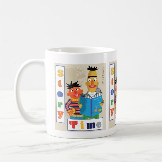 Bert und Ernie Story Time Kaffeetasse (Links)