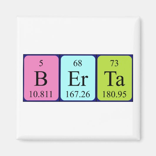 Berta Perita-Tischmagnetmagnet Magnet (Vorne)