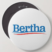 Bertha "Bernie" Grateful Dead Button (Vorne & Hinten)