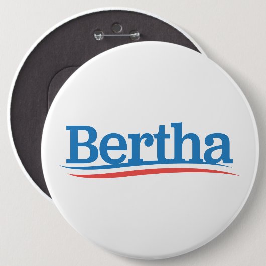 Bertha "Bernie" Grateful Dead Button (Vorne & Hinten)