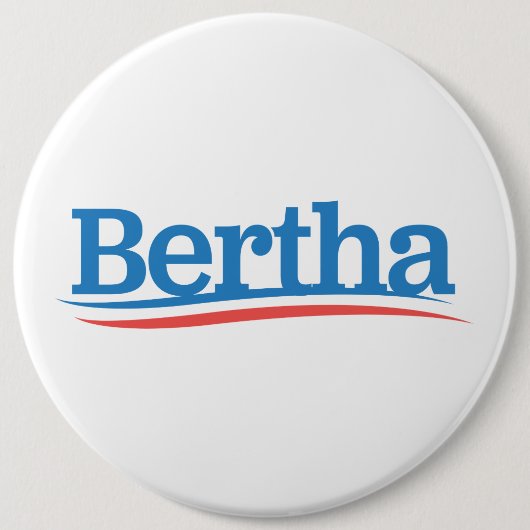 Bertha "Bernie" Grateful Dead Button (Vorderseite)