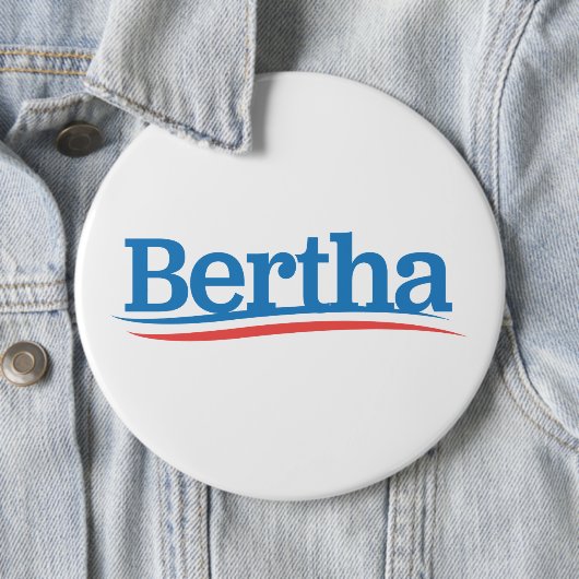 Bertha "Bernie" Grateful Dead Button (Beispiel)