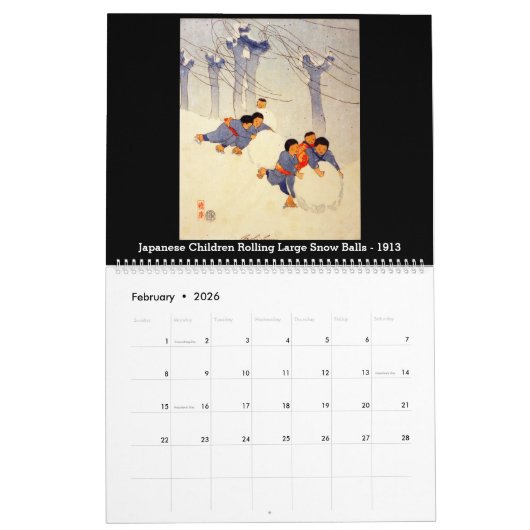 Bertha Boynton Lum Calendar Kalender (Feb 2026)