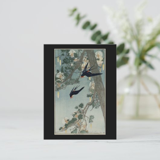 Bertha Boynton Lum Das Land des Blauvogels Postkarte (Stehend Vorderseite)