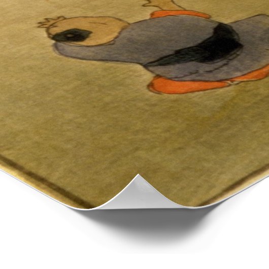 Bertha Boynton Lum Kites Poster (Ecke)