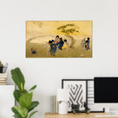 Bertha Boynton Lum Kites Poster (Heimbüro)