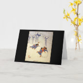 Bertha Boynton Lum Snowballs Karte (Gelbe Blume)