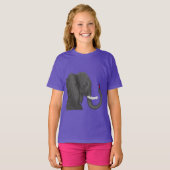 Bertha, der Adorable Elefant und Niedliche Ladybug T-Shirt (Vorne ganz)