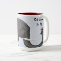 Bertha, der bezaubernde Elefant und Niedliche Lady