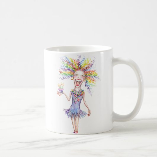 Bertha die breite Tasse des Geburtstages (Rechts)