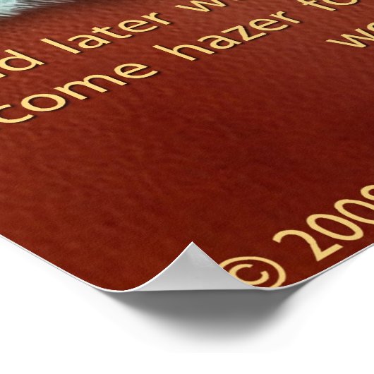 Bertha Kaepernik-Blancett Poster (Ecke)