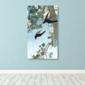 Bertha Lum Land of the Bluebird Leinwanddruck (Insitu (Holzboden))