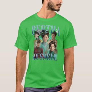 Bertha Russell Vintage 90er Jahre Bootleg Style Mä T-Shirt