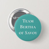 Bertha von Savoy Heilige Römische Kaiserin Button (Vorne & Hinten)