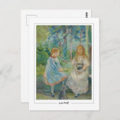 Berthe Morisot #135 - Fine Art Postkarte (Vorne/Hinten)