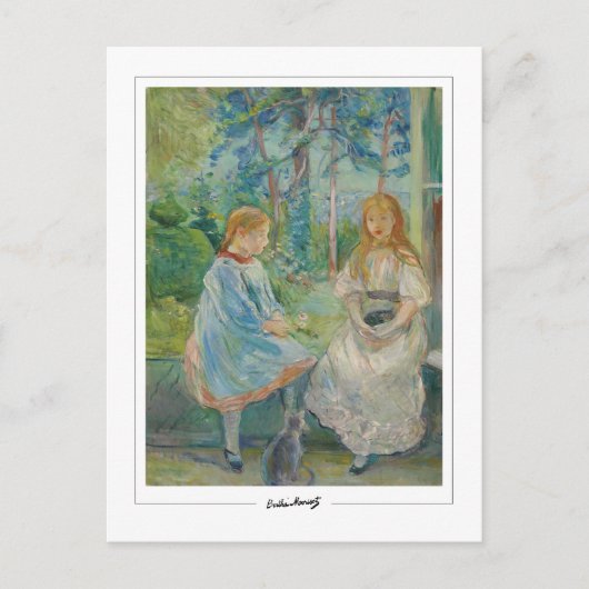 Berthe Morisot #135 - Fine Art Postkarte (Vorderseite)