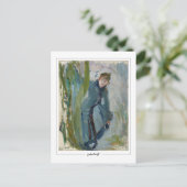 Berthe Morisot #17 - Fine Art Postkarte (Stehend Vorderseite)