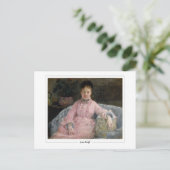 Berthe Morisot #220 - Fine Art Postkarte (Stehend Vorderseite)