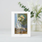 Berthe Morisot #262 - Fine Art Postkarte (Stehend Vorderseite)