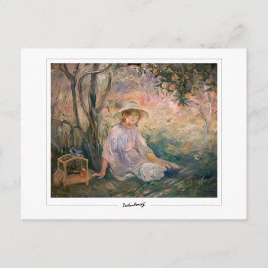 Berthe Morisot #329 - Fine Art Postkarte (Vorderseite)