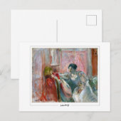 Berthe Morisot #341 - Feine Kunst Postkarte (Vorne/Hinten)