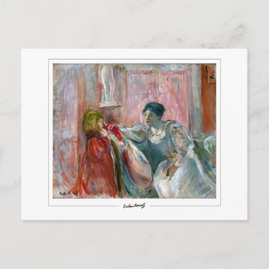 Berthe Morisot #341 - Feine Kunst Postkarte (Vorderseite)