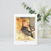 Berthe Morisot #363 - Fine Art Postkarte (Stehend Vorderseite)