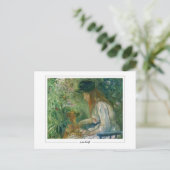 Berthe Morisot #37 - Fine Art Postkarte (Stehend Vorderseite)