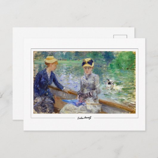 Berthe Morisot #388 - Fine Art Postkarte (Vorne/Hinten)