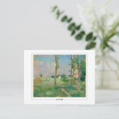Berthe Morisot #49 - Fine Art Postkarte (Stehend Vorderseite)