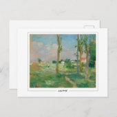 Berthe Morisot #49 - Fine Art Postkarte (Vorne/Hinten)