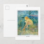 Berthe Morisot #4 - Fine Art Postkarte (Vorne/Hinten)