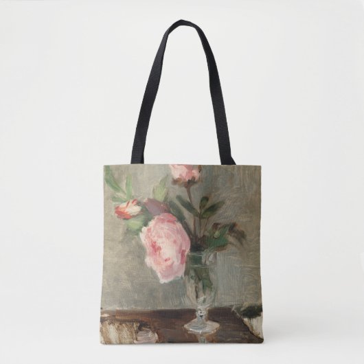 Berthe Morisot, Aesthetic peonies painting  Tasche (Vorderseite)