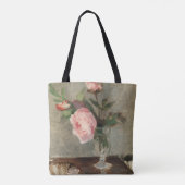 Berthe Morisot, Aesthetic peonies painting  Tasche (Rückseite)