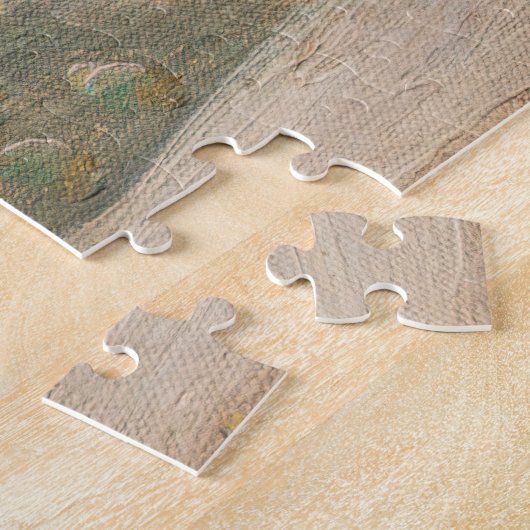 Berthe Morisot - Am Strand, Les Petites-Dalles Puzzle (Seite)