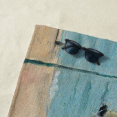 Berthe Morisot - Am Strand, Les Petites-Dalles Strandtuch (Beispiel)