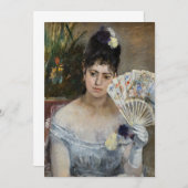 Berthe Morisot - Auf dem Bal Einladung (Vorne/Hinten)