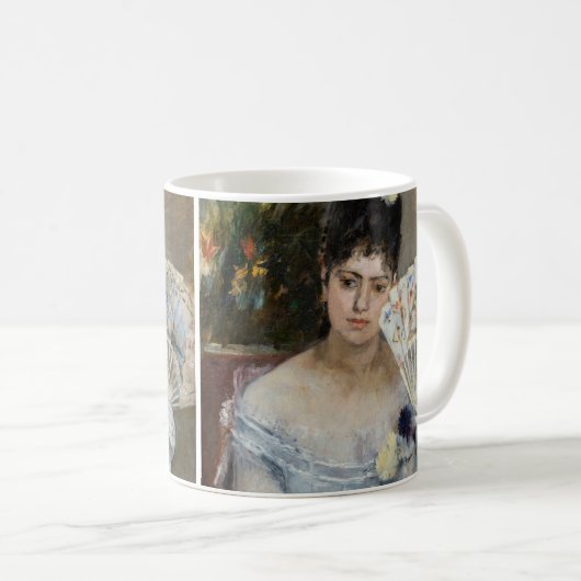 Berthe Morisot - Auf dem Bal Kaffeetasse (VorderseiteRechts)