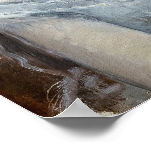 Berthe Morisot - Auf dem Bal Poster (Ecke)