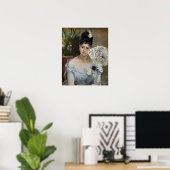 Berthe Morisot - Auf dem Bal Poster (Heimbüro)