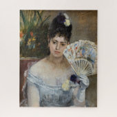 Berthe Morisot - Auf dem Bal Puzzle (Vertikal)