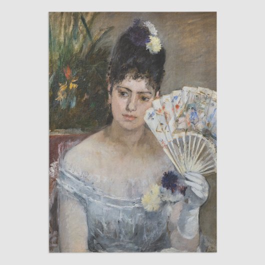 Berthe Morisot - Auf dem Bal Seidenpapier