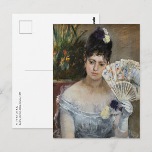 Berthe Morisot - Auf dem Ball Postkarte