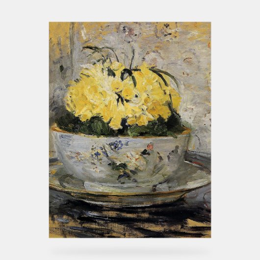 Berthe Morisot - Daffodils, Fine Art, Acrylschild (Vorderseite)