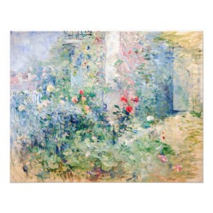 Berthe Morisot - Der Garten in Bougival Fotodruck