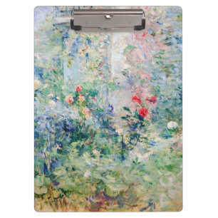 Berthe Morisot - Der Garten in Bougival Klemmbrett