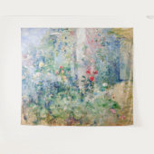 Berthe Morisot - Der Garten in Bougival Wandteppich (Vorderseite (Horizontal))